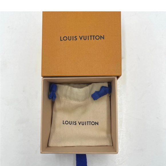 Louis Vuitton clear cube hair Tie with box and dust bag - Picture 8 of 15